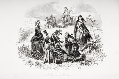 Une rencontre fortuite, illustration de 